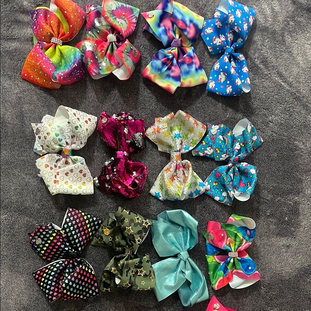 Vibrant Hair Bow Bundle